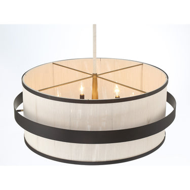 Minka Lavery Harbor Wrap 28" 6 Light Pendant - 3686-886 3