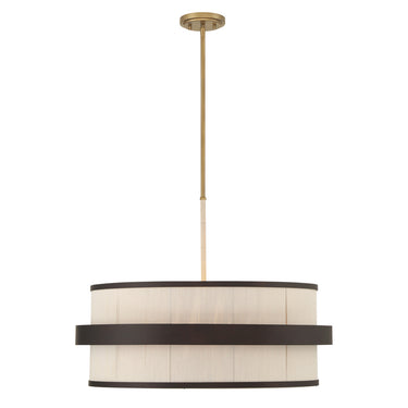 Minka Lavery Harbor Wrap 28" 6 Light Pendant - 3686-886