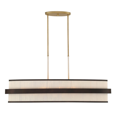 Minka Lavery Harbor Wrap 48" 8 Light Island Pendant - 3687-886