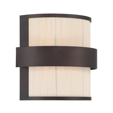 Minka Lavery Harbor Wrap 9" High 2 Light Wall Sconce - 3682-886 2