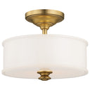 Minka Lavery Harbour Point 2 Light Semi Flush Mount - 4172 
