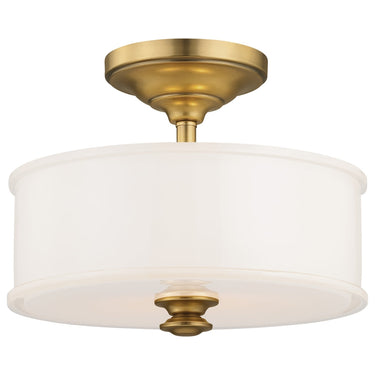 Minka Lavery Harbour Point 2 Light Semi Flush Mount - 4172 