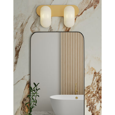 Minka Lavery Heathcote 16" 2 Light Vanity Light - 3702-732 5
