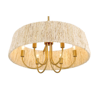 Minka Lavery Hellia 24" 6 Light Pendant - 3605-732 3