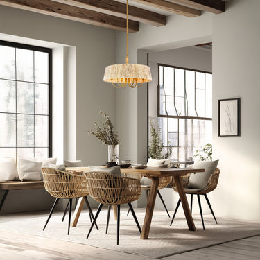 Minka Lavery Hellia 24" 6 Light Pendant - 3605-732 4