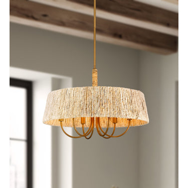 Minka Lavery Hellia 24" 6 Light Pendant - 3605-732 5