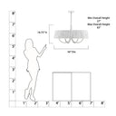 Minka Lavery Hellia 36" 6 Light Pendant - 3606-732 9