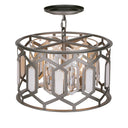 Minka Lavery Hexly 3 Light Semi Flush Mount - 3585-795 