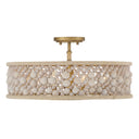 Minka Lavery Horsmore 20.25" 4 Light Semi Flush - 3645-870