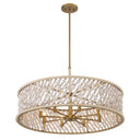 Minka Lavery Horsmore 29.5" 8 Light Pendant - 3646-870 2
