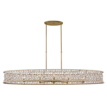 Minka Lavery Horsmore 62.25" 8 Light Island Pendant - 3647-870 1