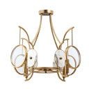Minka Lavery Into Focus 4 Light Semi Flush - 3814-863 