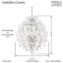 Minka Lavery Isabella'S Crown 6 Light Chandelier - 3157-77 1
