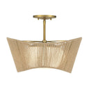 Minka Lavery Key Largo 1 Light Semi Flush - 6574-695 