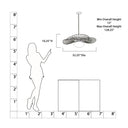 Minka Lavery Langley 32.25" 1 Light Pendant - 141-899 8