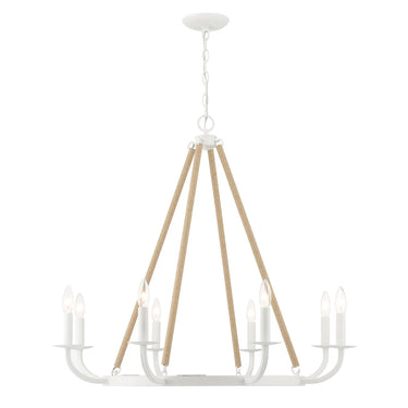Minka Lavery Lanton 8 Light Chandelier - 2128-655 