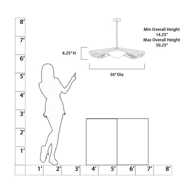 Minka Lavery Longfield 36" 2 Light Pendant - 143-732 9