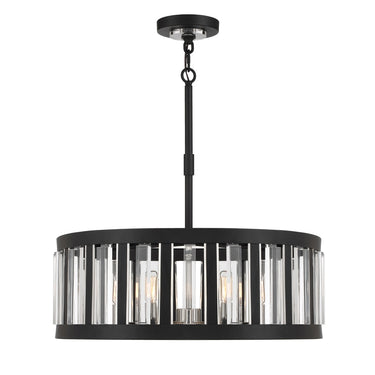 Minka Lavery Majestic Splendor 6 Lights Pendant Fixture In Metal - 5495-729 