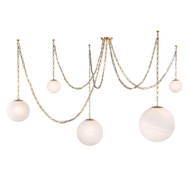 Minka Lavery Marbelle 84.5" 5 Light Pendant - 5219-732