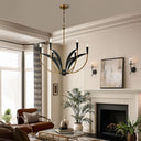 Minka Lavery Miller 28.25" 6 Light Chandelier - 5696-782 7