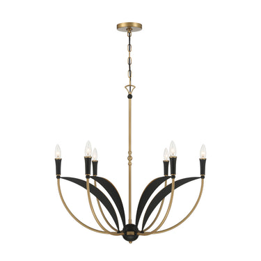 Minka Lavery Miller 28.25" 6 Light Chandelier - 5696-782