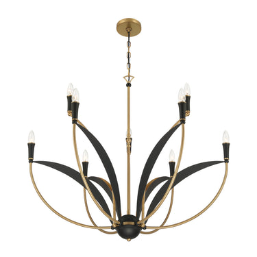 Minka Lavery Miller 35.5" 9 Light Chandelier - 5699-782 1