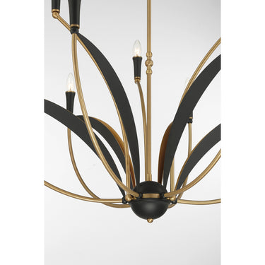 Minka Lavery Miller 35.5" 9 Light Chandelier - 5699-782 2