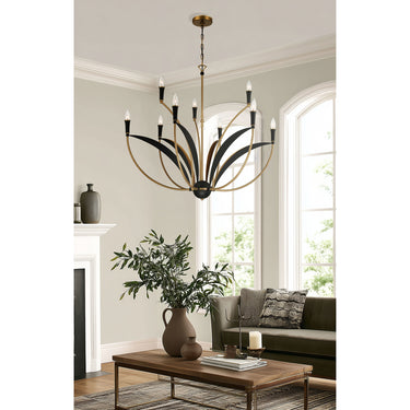 Minka Lavery Miller 35.5" 9 Light Chandelier - 5699-782 3