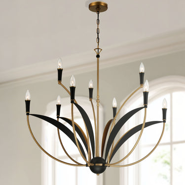 Minka Lavery Miller 35.5" 9 Light Chandelier - 5699-782 4