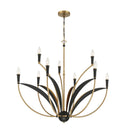 Minka Lavery Miller 35.5" 9 Light Chandelier - 5699-782