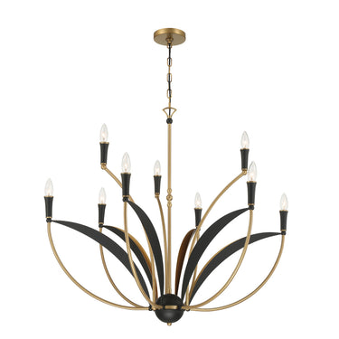 Minka Lavery Miller 35.5" 9 Light Chandelier - 5699-782