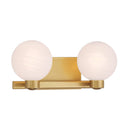 Minka Lavery Mooncrest 16" 2 Light Vanity Light - 3492-732 1