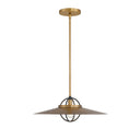 Minka Lavery Newburie 17" 1 Light Pendant - 155-876