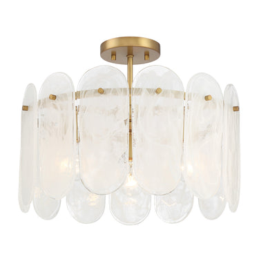 Minka Lavery Oldmill 18.25" 3 Light Semi Flush - 2596-732 1
