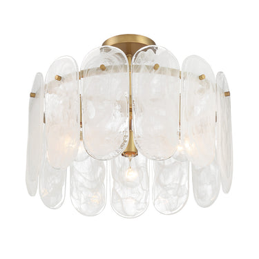 Minka Lavery Oldmill 18.25" 3 Light Semi Flush - 2596-732 2