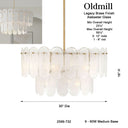 Minka Lavery Oldmill 30" 9 Light Pendant - 2599-732 7