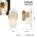 Minka Lavery Oldmill 9.75" High 1 Light Wall Sconce - 2591-732 5