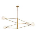 Minka Lavery Orion 53" 4 Light Chandelier - 195-732 1