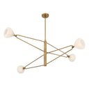 Minka Lavery Orion 53" 4 Light Chandelier - 195-732 2