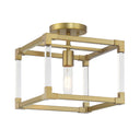 Minka Lavery Oro District 1 Light Semi Flush - 1455-695 1