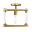 Minka Lavery Oro District 1 Light Semi Flush - 1455-695 