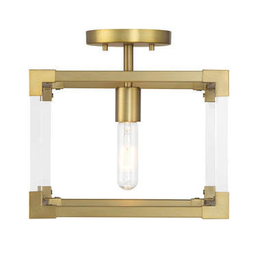 Minka Lavery Oro District 1 Light Semi Flush - 1455-695 