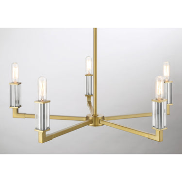 Minka Lavery Oro District 5 Light Chandelier - 1457-695 3