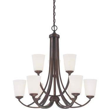 Minka Lavery Overland Park 2 Tier 9 Light Chandelier - 4969 