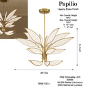 Minka Lavery Papilio 46" LED Chandelier - 5656-732-L 7