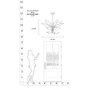 Minka Lavery Papilio 46" LED Chandelier - 5656-732-L 8