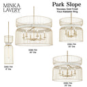 Minka Lavery Park Slope 5Lt Pendant - 3395-754 3