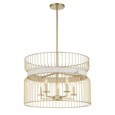 Minka Lavery Park Slope 5Lt Pendant - 3395-754 