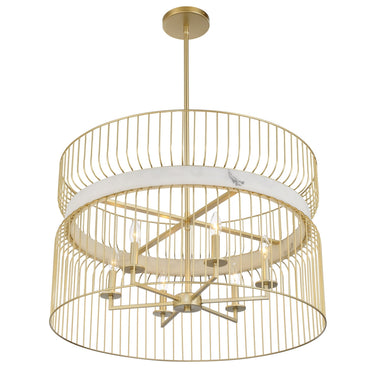 Minka Lavery Park Slope 6Lt Pendant - 3396-754 1