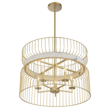 Minka Lavery Park Slope 6Lt Pendant - 3396-754 3